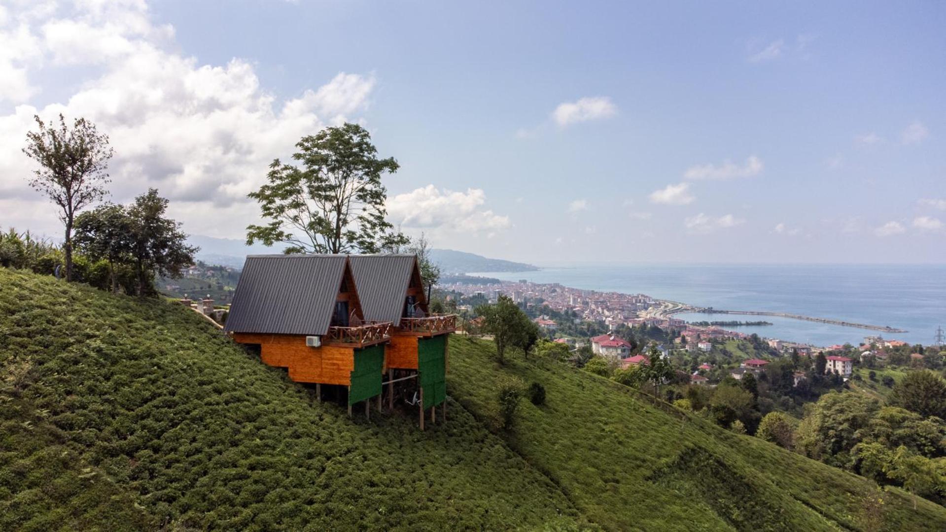 Aytepe Bungalov Hotel Ardesen ภายนอก รูปภาพ